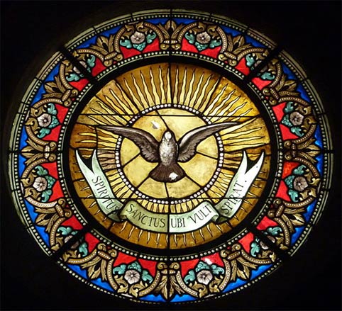 L'Esprit Saint souffle où il veut.